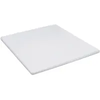 Cinderella Topper Spannbettlaken Hellgrau (Satin)-180 x 220 cm