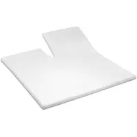 Cinderella Split Topper Spannbettlaken White (Satin)-180 x 200 cm