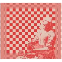 DDDDD Teetücher Milk Maid Rot (6-teilig)