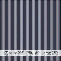 DDDDD Geschirrtuch Friesian Blau (Set von 6)
