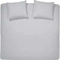 Cinderella Bettbezug Weekend - Baumwolle - 260x200/220 cm - Hellgrau