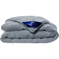 Silvana Bettdecke Comfort Mittelwarm Blau-140 x 220 cm