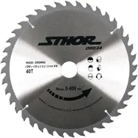 Sthor Kreissägeblatt - 40T - Durchmesser 30mm - Umfang 250mm