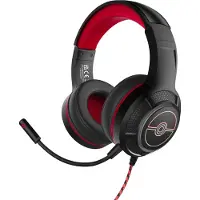 OTL TECHNOLOGIES Pokémon PK0904, Kabelgebunden, Gaming, 20 - 20000 Hz, 230 g, Kopfhörer, Schwarz, Rot