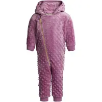Petite Chérie Nour Fleece-Overall, Mauve Orchid, 56