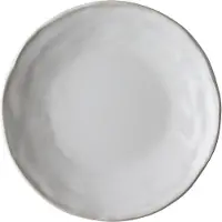 Dutch rose Organic Teller weiß 21,5 cm