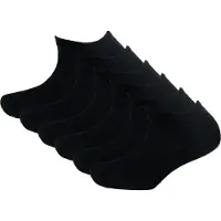 Tommy Hilfiger Sneakersocken "TH MEN SNEAKER 6P ECOM", Herren, Gr. 39-42, schwarz, Baumwollmischung, unifarben, elastisch, Socken Sneakersocken, mit gekämmter Baumwolle, Topseller