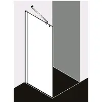 Kermi PETWG08020VAK WALK-IN PEGA TWG 0800x