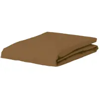 Essenza Spannbettlaken The Perfect Organic Jersey Chocolate (Jersey)-1-person XL (90/100 x 200/210 cm)