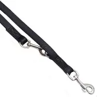 Kerbl VEGAS Führleine schwarz 18mm 200cm, genäht