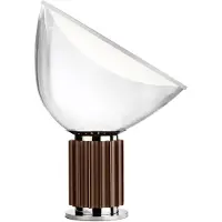Flos Taccia Small LED-Tischleuchte-Bronze-mit LED (2700K)