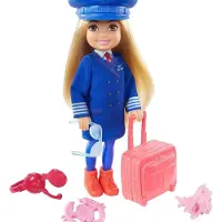 Barbie Chelsea -Karrierepuppe mit berufsbezogenem Outfit und zugehörigem Zubehör, 3 Jahr(e), 139,7 mm