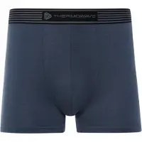 Thermowave - Merino Life Trunks - Merinounterwäsche Gr S blau