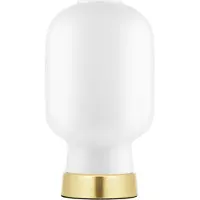 Normann Copenhagen Amp Tischleuchte weiß/messing