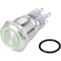 TRU COMPONENTS Drucktaster Serie LAS1-AGQ-22ZE LED 24 V