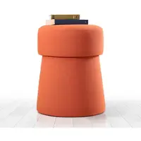 Hannah Home , Beans- FLF1208, Orange, Klassische Sitzsäcke, 50% Baumwolle / 50% Leinen