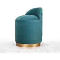 Hannah Home , Dover- FLF1108, Benzingrün, Klassische Sitzsäcke, 100% Samt
