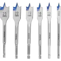 Irwin wierto opatkowe kpl. 6szt. blaue Rille 4x 10, 13, 16, 19, 22, 25 mm