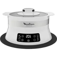 Moulinex Steam up, Weiß, Freistehend, Tasten, Vorderseite, Digital, 550 W