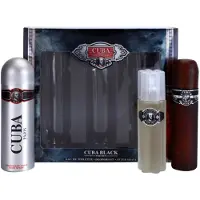 Cuba Black EDT 100 ml + AS 100 ml + DEO Spray 200 ml (man)