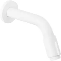 Differnz Muurkraan - Koud Water - Wastafelkraan - 11 cm - Mat Wit (30.416.06)