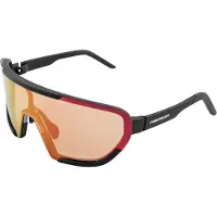 Merida Bikes Merida Sonnenbrille PRO RACE Onesize Schwarz/Weiß - photochromische Performan....