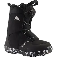 Burton - Snowboardboots - Grom Boa Black aus Wolle - Kindergröße 28 - schwarz
