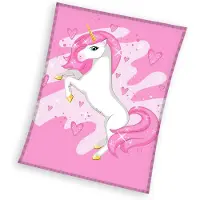 MCU Unicorn Enhjørning Fleece taeppe - 150 x 200 cm