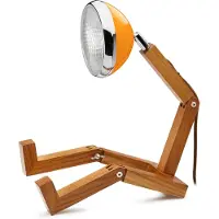 Mr. Wattson Tisch-Leuchte Mr. Wattson 12V in McLaren Orange LED Lampe | PI-12V-SWR-MO