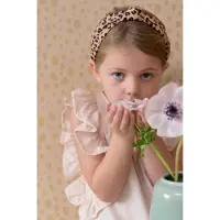 Majvillan Tapete Kinderzimmer, Animal Dots, Dusty Peach, Kindertapete