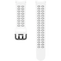Samsung Silikonarmband mit Löchern Weiß M/L 20mm Uhrenarmband