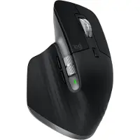 Logitech MX Master 3S, rechts, Optisch, Bluetooth, 8000 DPI, Grau