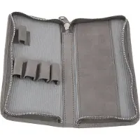 Alassio Schreibgeräte-Etui für 3 Schreibgeräte grau