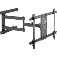 Logilink - Klammer - full-motion - für LCD-TV / gekrümmter LCD-TV - Schwarz