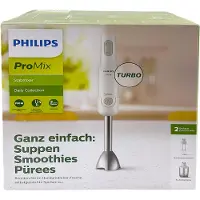 Philips Daily Collection HR2546/00 ProMix Stabmixer, Pürierstab, Pulsfunktion, 1,2 m, 700 W, Weiß