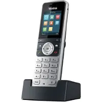 Yealink W53H, Schwarz, Silber, TFT, 4,57 cm (1.8"), 128 x 160 Pixel, 18 h, 200 h