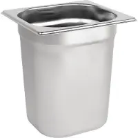 Vogue GN-Behälter Edelstahl 20cm GN1/6