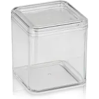 kela Elina Aufbewahrungsbox - Hoch - Transparent -