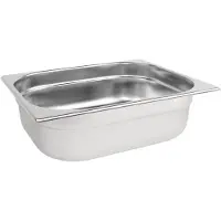 Vogue GN-Behälter Edelstahl 10cm GN1/2