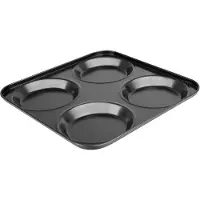Vogue antihaftbeschichtete Yorkshire-Pudding-Formen 4 Formen