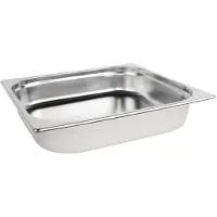 Vogue GN-Behälter Edelstahl 6,5cm GN2/3