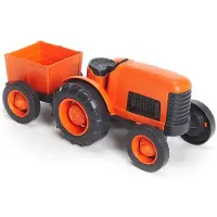 Green Toys Tractor, Traktor, 1 Jahr(e), Kunststoff, Schwarz, Orange