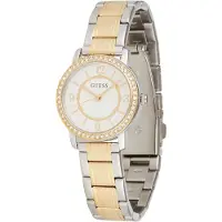 GUESS Damen Uhr Armbanduhr MELODY GW0468L4 Edelstahl bicolor