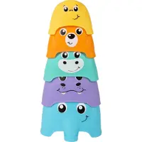 Playgro Tiere stapeln Aktivitätsspielzeug, Babyspielzeug