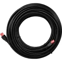 Goobay 55434, 20 m, Cat6, U/UTP (UTP), RJ-45, RJ-45, Schwarz