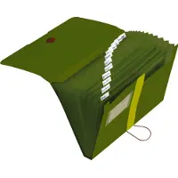 Herlitz 11411253 Polypropylene (PP) Grün Aktendeckel