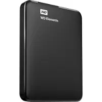 Western Digital Elements Portable, 1 TB, 2.5", 3.2 Gen 1 (3.1 Gen 1), Schwarz