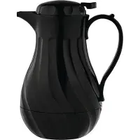 Olympia Swirl Isolierkanne schwarz 2L