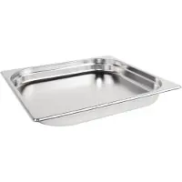 Vogue GN-Behälter Edelstahl 4cm GN2/3