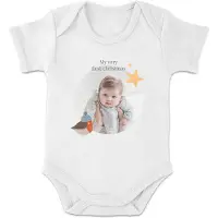 Yoursurprise Personalisierter Babybody - Weihnachten - Weiß - 74/80